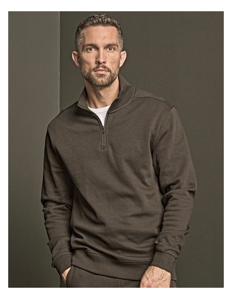 TEE-5506-Ribbed Interlock Half Zip 2